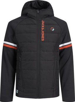 Jack & Jones Logan - Jas met capuchon - Zwart (Maat: XXL)