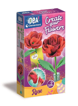 Clementoni iDea - Geurende bloemen maken - Roos - vanaf 8 jaar - 2 stuks
