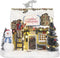 LuVille Kerstdorp Miniatuur Huis Versieren - L17,5 x B13,5 x H17 cm