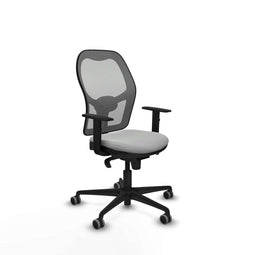 Piqueras y Crespo 1D036G0 - Bureaustoel - Hoogteverstelbaar met armleuning - Lichtgrijs