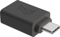 Logitech LOGI USB-C naar A - Adapter USB-C naar USB-A - Grafiet