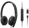 Lenovo Gen 2 - Bekabelde ANC-headset - Zwart