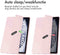 imoshion Tablet Hoes - Geschikt voor Samsung Galaxy Tab A9 Plus - Trifold Hardcase Bookcase - Roze