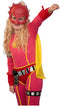 Mega Mindy - Verkleedpak 6-8 jaar met cape - Roze (maat 128)
