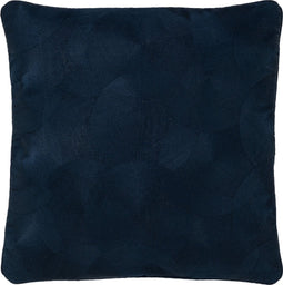 J-Line kussen Napoli - textiel - blauw