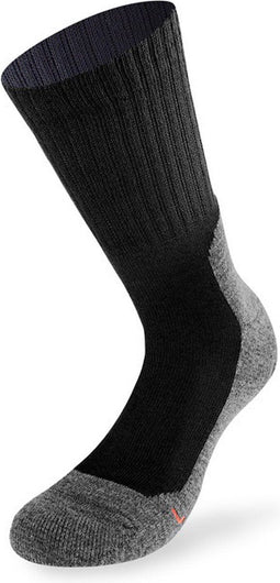 Lenz Wandelsokken Trekking 5.0 Polyester Zwart 2 Paar Maat 42-44