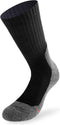 Lenz Wandelsokken Trekking 5.0 Polyester Zwart 2 Paar Maat 42-44
