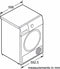 BOSCH WTN83202NL - Condensdroger - LED-display met Touch Control