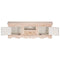 vidaXL - Tv-meubel - 120x30x40 - cm - massief - mangohout - wit