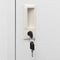 vidaXL - Zadelkast - 53x53x105 - cm - staal - lichtgrijs