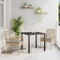 vidaXL - Ligbedden - 2 - stuks - met - Kussens - Beige - Poly - Rattan