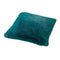 Dutch Decor ZAYA - Sierkussen 45x45 cm - bontlook - effen kleur - Galapagos Green - groen - Inclusief binnenkussen