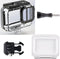 Garpex® GoPro HERO9 - Waterdichte Case tot 30m - Touch Back Cover (1 stuk)