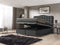 Dreamhouse® Marrakech Luxe Boxspring met Opbergruimte – Bed - 160 x 200 cm - Zwart - Kunstleer