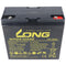 Kung Long WP24-12NE - AGM accu - 12V 24Ah M5 interne draad 181x77.5x169mm