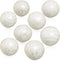 Ballen CAPIZ Decoratie Wit 10 x 10 x 10 cm (8 Stuks)