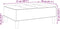 vidaXL - Voetenbank - 77x55x31 - cm - stof - lichtgrijs
