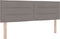 vidaXL - Hoofdbord - met - Lijnen - in - Taupe - 160 - cm