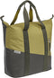 New Looxs ® Oslo Kota - Enkele Fietstas - 24L met Rits en Haken - Olive-Yellow