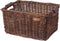 Basil Dorset Fietsmand L - Voor - Rotan - Bruin - Large