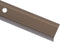 vidaXL Trapneuzen L-vormig 5 st 100 cm aluminium bruin