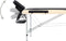 vidaXL - Massagetafel - inklapbaar - 2 - zones - aluminium - zwart - en - beige
