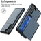iMoshion Hoesje Geschikt voor Samsung Galaxy S21 FE Hoesje - Ruimte voor 2 pasjes - iMoshion Backcover met pasjeshouder - Donkerblauw