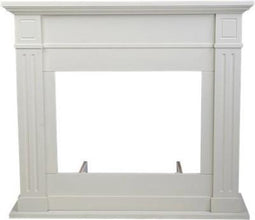 Livn Locarno - Schouwombouw - Hoogwaardig MDF - 89,5 x 100 x 30 cm - Wit