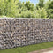vidaXL - Gabion - mand - 120x30x100 - cm - gegalvaniseerd - staal