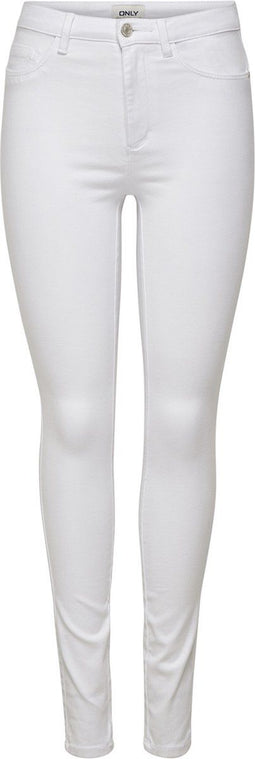 ONLY ONLROYAL HW SK JEANS - Skinny Jeans - Hoge taille - Wit