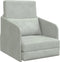 vidaXL - Vloersofa - Bed - 2-in-1 - Lichtgrijs - 65x80x83 - cm - Velours
