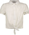 B. Nosy Y302-5150 - Meisjes Blouse - Broderie met pofmouwen - Maat 122/128