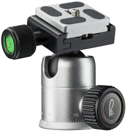 Mantona 21185 - Mini-tripod - Balhoofd - Zilver