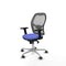 Piqueras y Crespo 2D086G0 - Bureaustoel - Verstelbare hoogte met armleuning - Licht Blauw