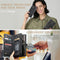 Caseme Geschikt voor Samsung Galaxy S24 Ultra hoes - Vintage 2 in 1 portemonnee - Zwart