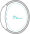 iMoshion Bandje Geschikt voor Samsung Gear S3 Frontier / Gear S3 Classic / Galaxy Watch (46mm) - iMoshion Echt lederen bandje - Blauw
