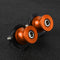 2PCS Swingarm Spools Mount M10*1.5&M10*1.25 Bobbin Draaddiameter Voor KTM Duke 125 200 250 390 690 790 990 1290-Oranje