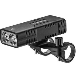 Rockbros Fietslamp met powerbankfunctie + USB-C naar USB-A kabel, 850 lm, zwart