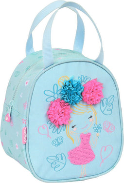 Thermische Snacktas Glow Lab Cute doll 19 x 22 x 14 cm Licht Blauw