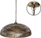 PTMD Oscar goudkleurige hanglamp maat in cm: 61 x 57 x 166 - Goud - Goud