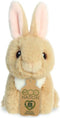 Pluche dieren knuffels konijn - creme wit - 13 cm - Knuffeldieren konijnen speelgoed