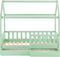 Juskys Marli - Kinderbed - 90 x 200 cm - Inclusief bedlades - Mint