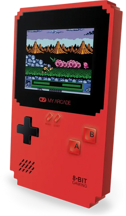 My Arcade Pixel Classic - Handheld Gaming System - 300 games - Rood