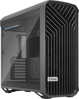 Fractal Design Torrent - PC-behuizing - Geoptimaliseerde luchtstroom met 5 ventilatoren - Grijs