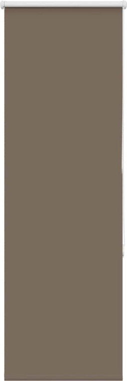 vidaXL - Rolgordijn - verduisterend - koffie - 40x130 - cm - stofbreedte - 35,7 - cm