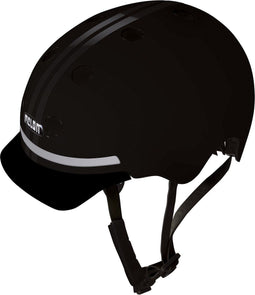 Melon Helm met verlichting E-Series Black Ice M-L
