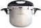 Royalty Line® PS10L Snelkookpan Inductie - 10 Liter / Ø 24cm - Snelkookpannen Voor Alle Warmtebronnen - Pressure Cooker - Instant koken - Eenhandig Mechanisme - RVS