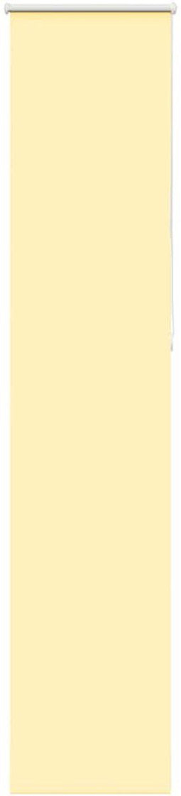 vidaXL - Rolgordijn - verduisterend - 55x230 - cm - stofbreedte - 50,7cm - geel
