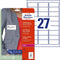 Avery L4784-20 - Badge 63.5x29.6mm - Zelfklevend - (20 stuks)