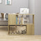 vidaXL - Tv-meubel - 80x24x63 - cm - bewerkt - hout - sonoma - eikenkleurig